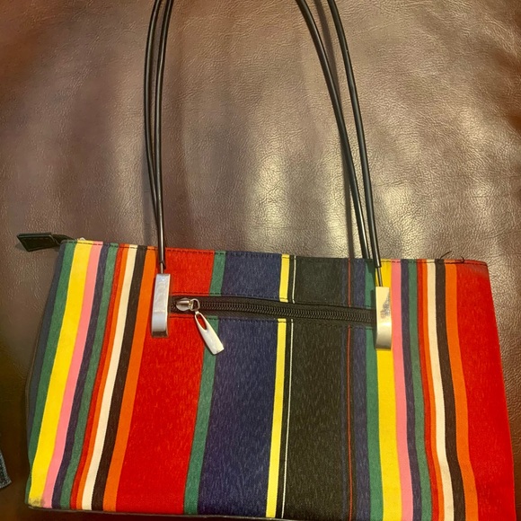 Multi-Colored Small Hand Purse. - Picture 4 of 5